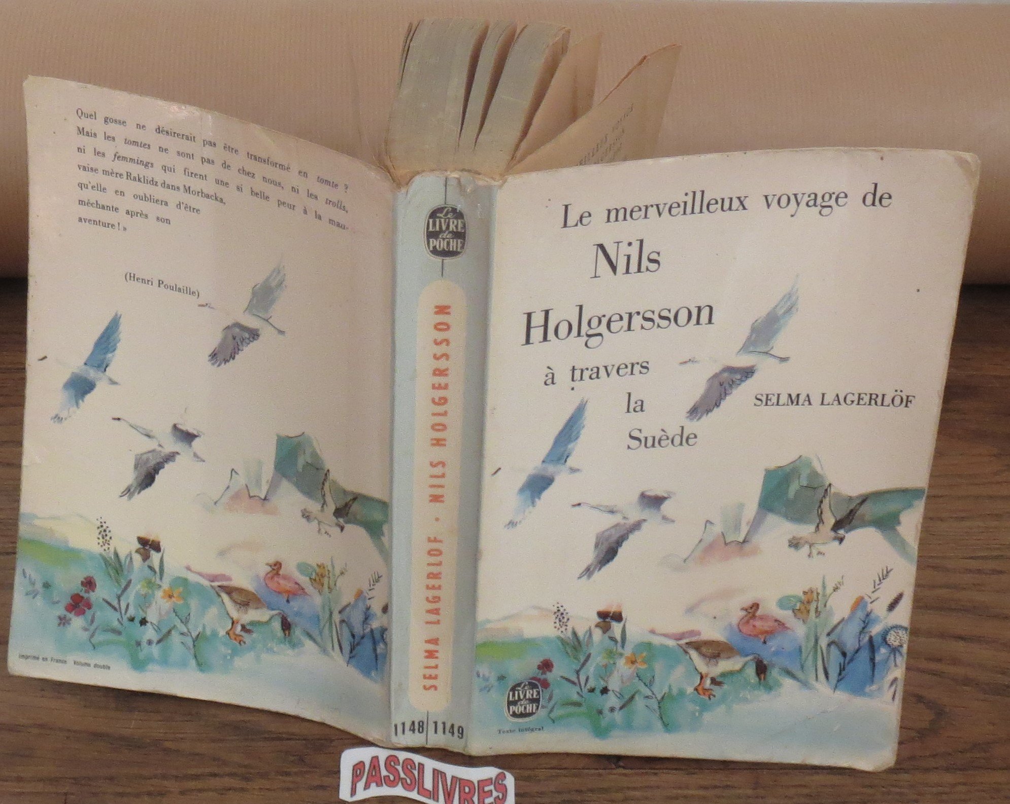 Le merveilleux voyage de Nils Holgersson à travers la Suède by Selma