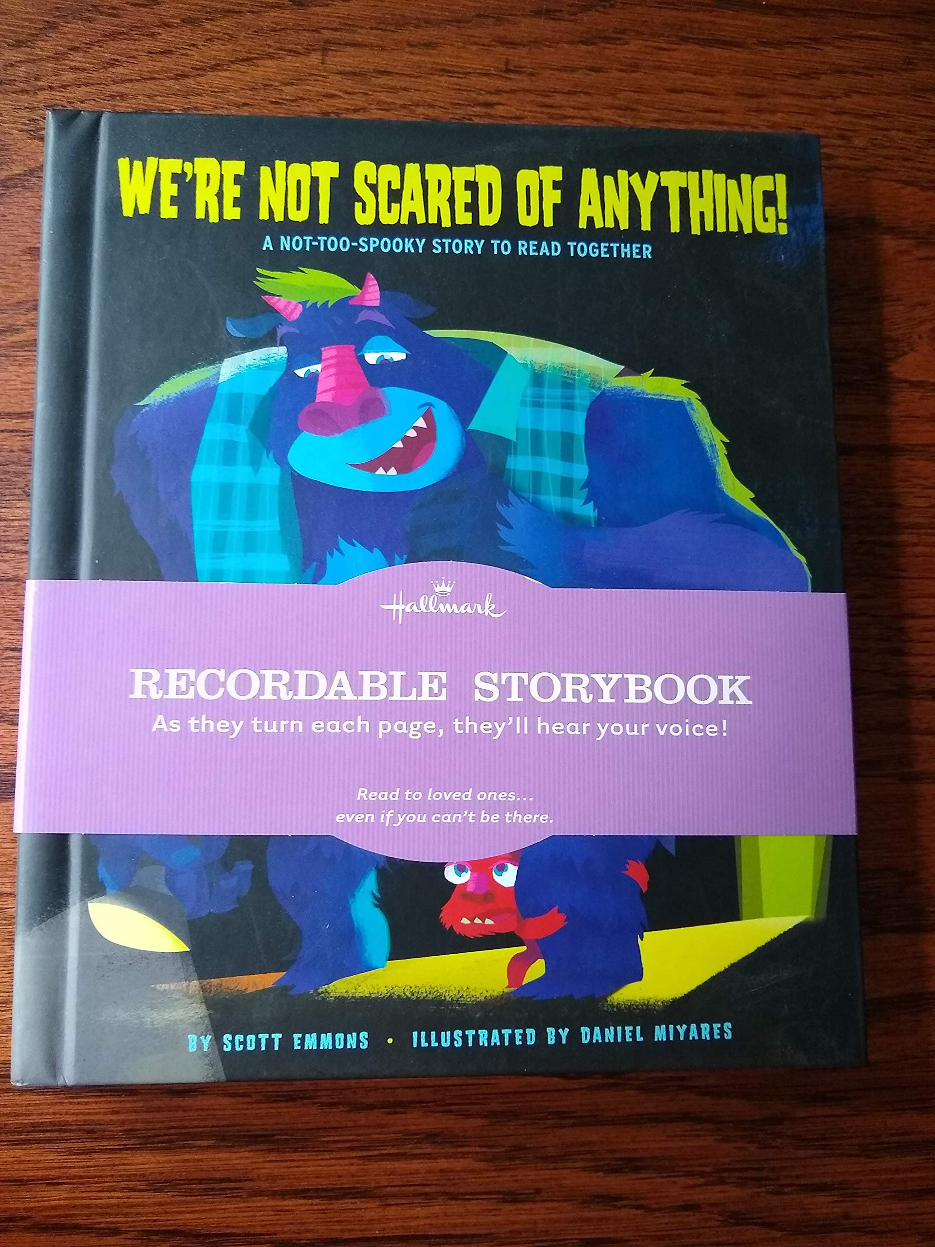 "We're Not Scared of Anything",Hallmark Recordable Storybook by Scott Emmons Goodreads