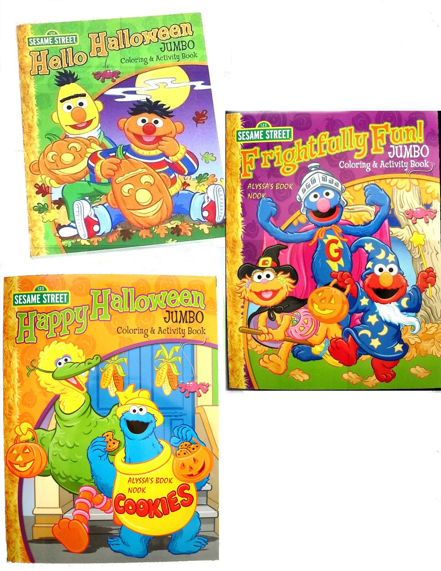 Sesame Street Halloween Coloring Book Set by Sesame Street | Goodreads