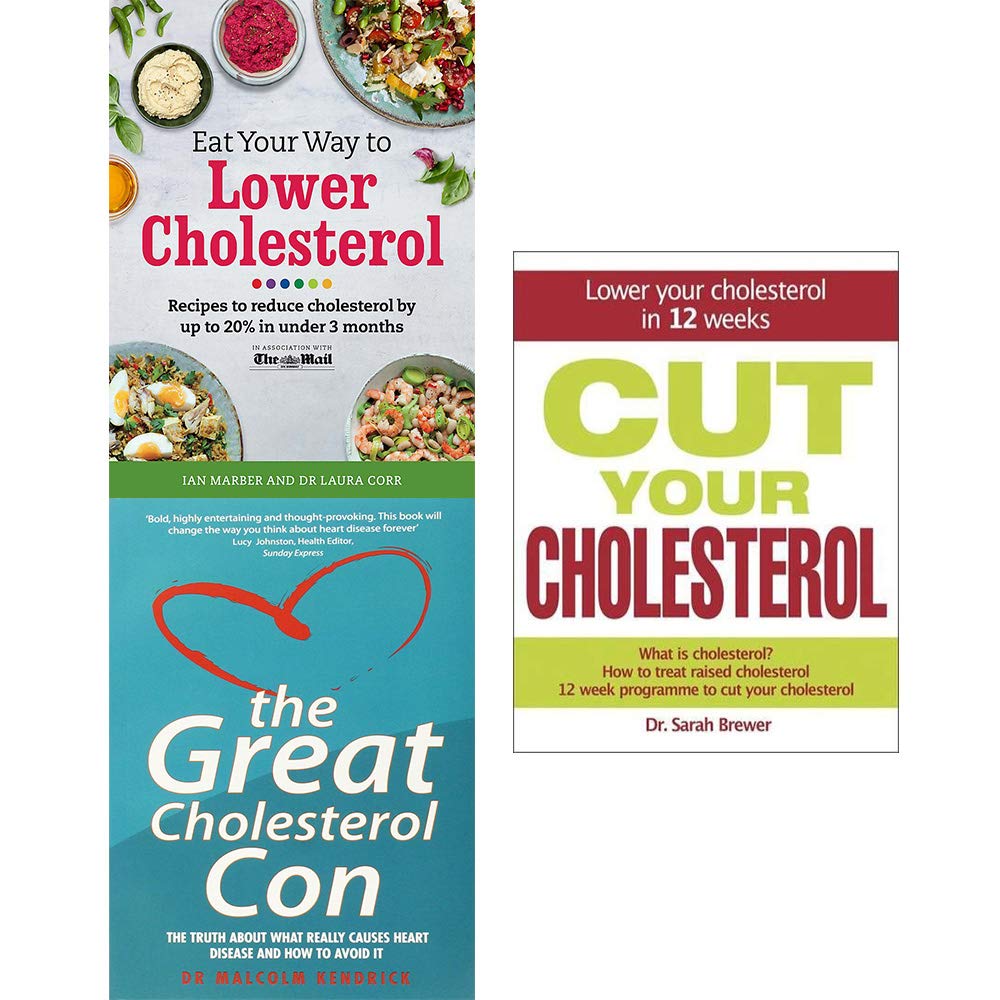 Eat your way to lower cholesterol, cut your cholesterol [Hardcover] and