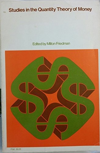 Studies in the Quantity Theory of Money book cover