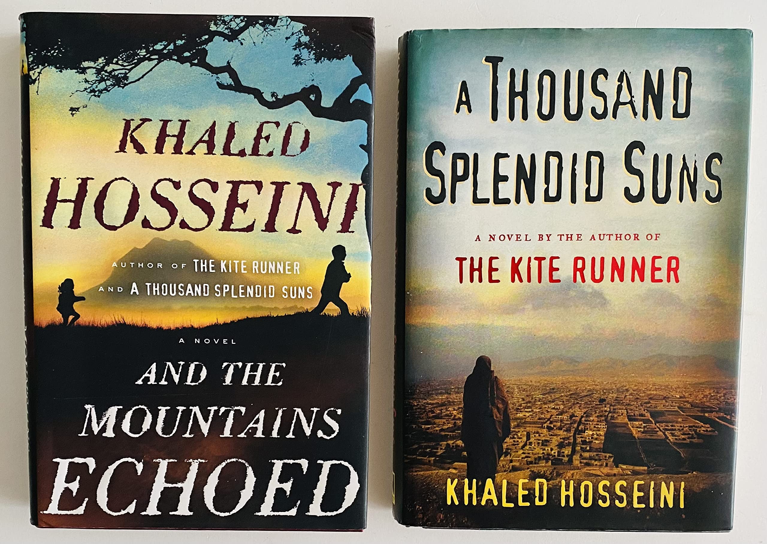 2 Khaled Hosseini Books! 1) And the Mountains Echoed 2) A Thousand