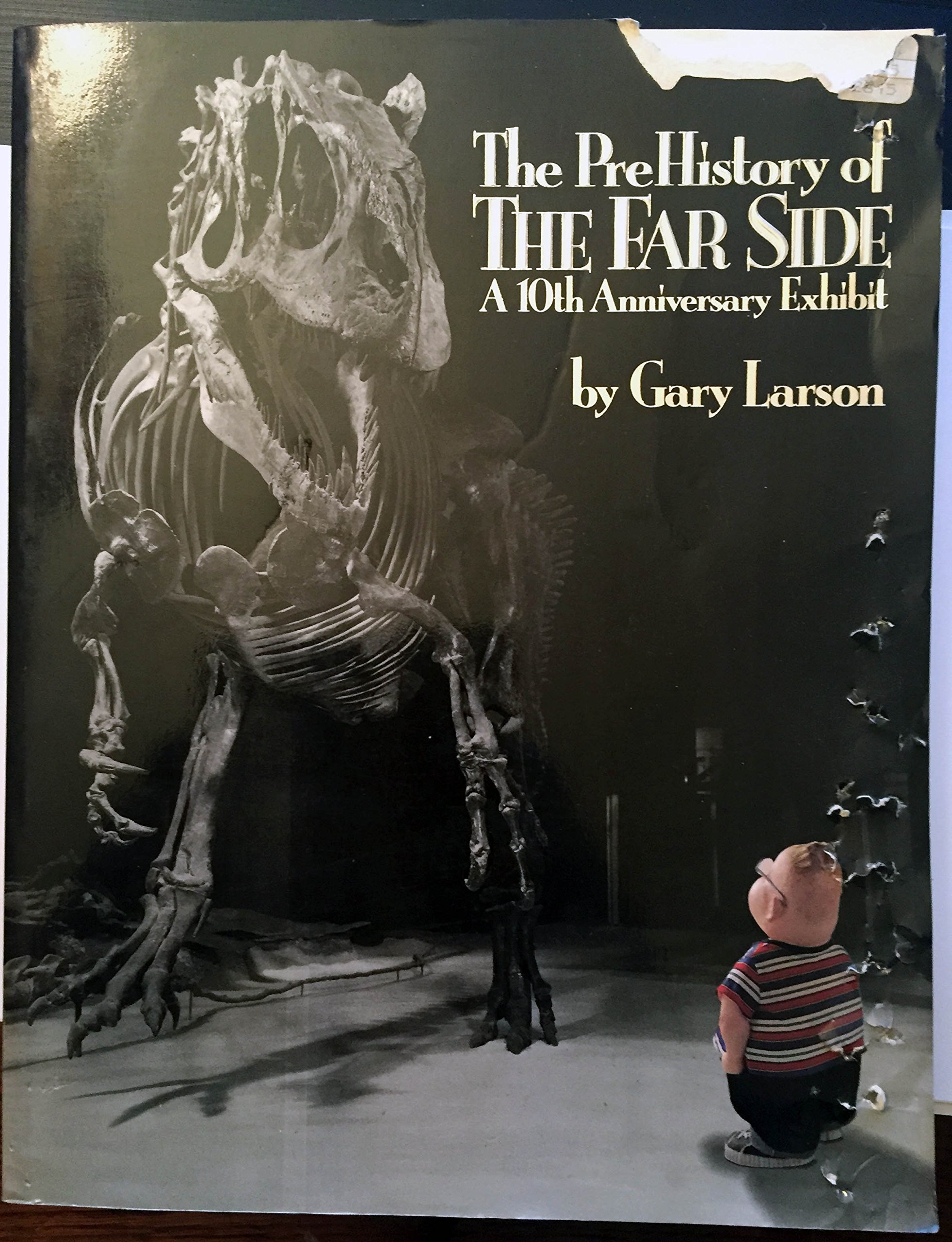THE Pre-History of The Far Side a 10th anniversary exhibit book cover