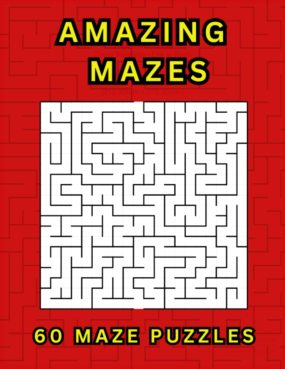 Amazing Mazes Maze Puzzle Book Fun and Exciting Challenges 60