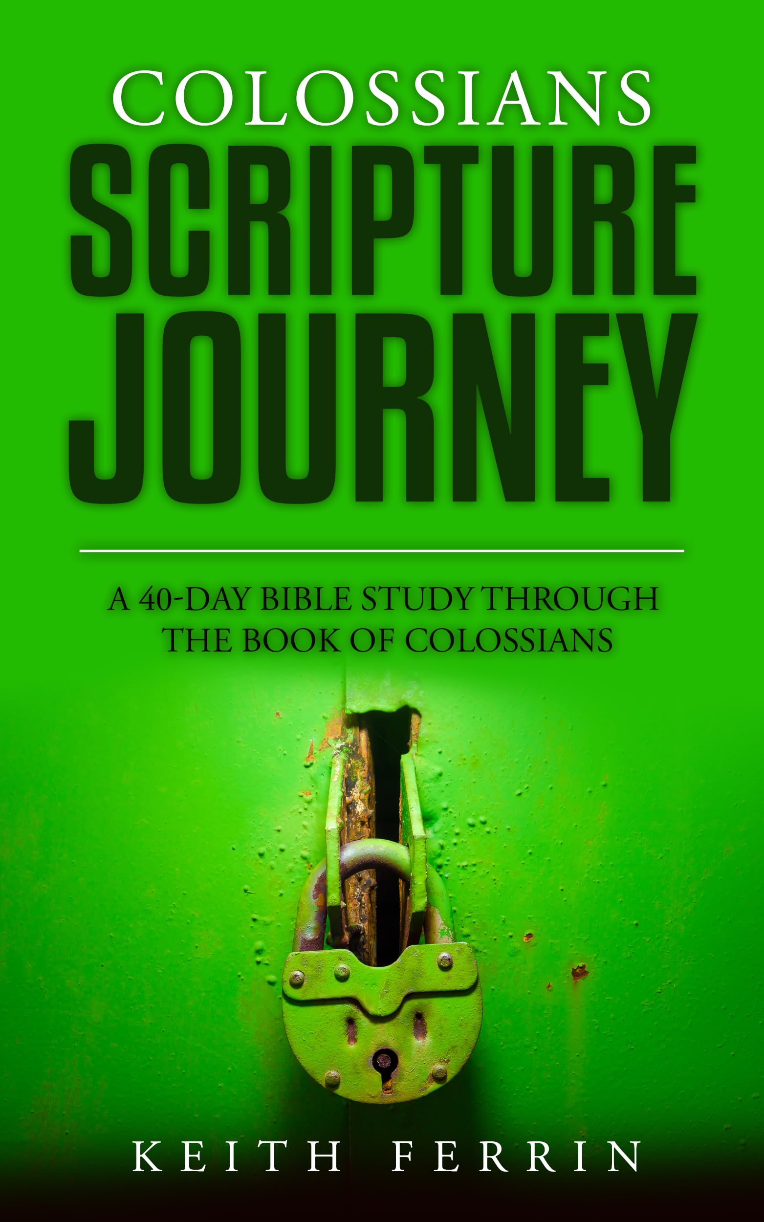 Colossians Scripture Journey A 40Day Bible Study Through the Book of Colossians by Keith