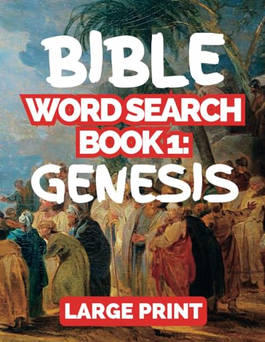Bible Word Search Book 1: Genesis: Large Print Biblical Puzzles by ...