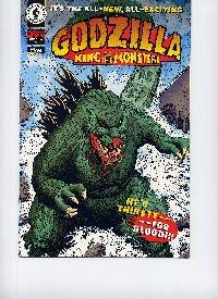 Godzilla, King of Monsters (1995) book cover 3