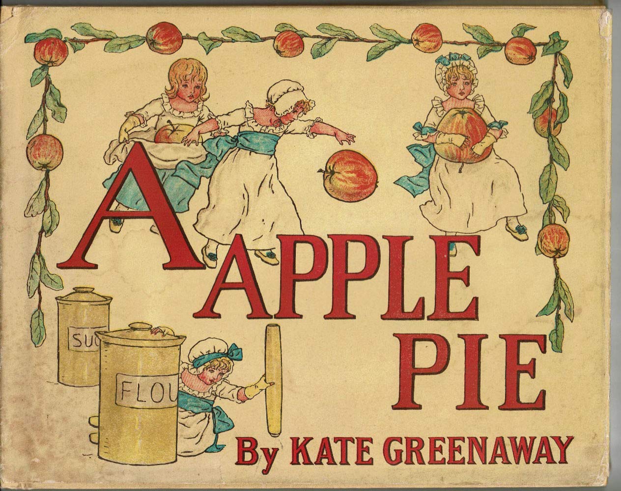 A APPLE PIE✽ By KATE GREENAWAY A Apple Pie by Kate Greenaway - Etsy