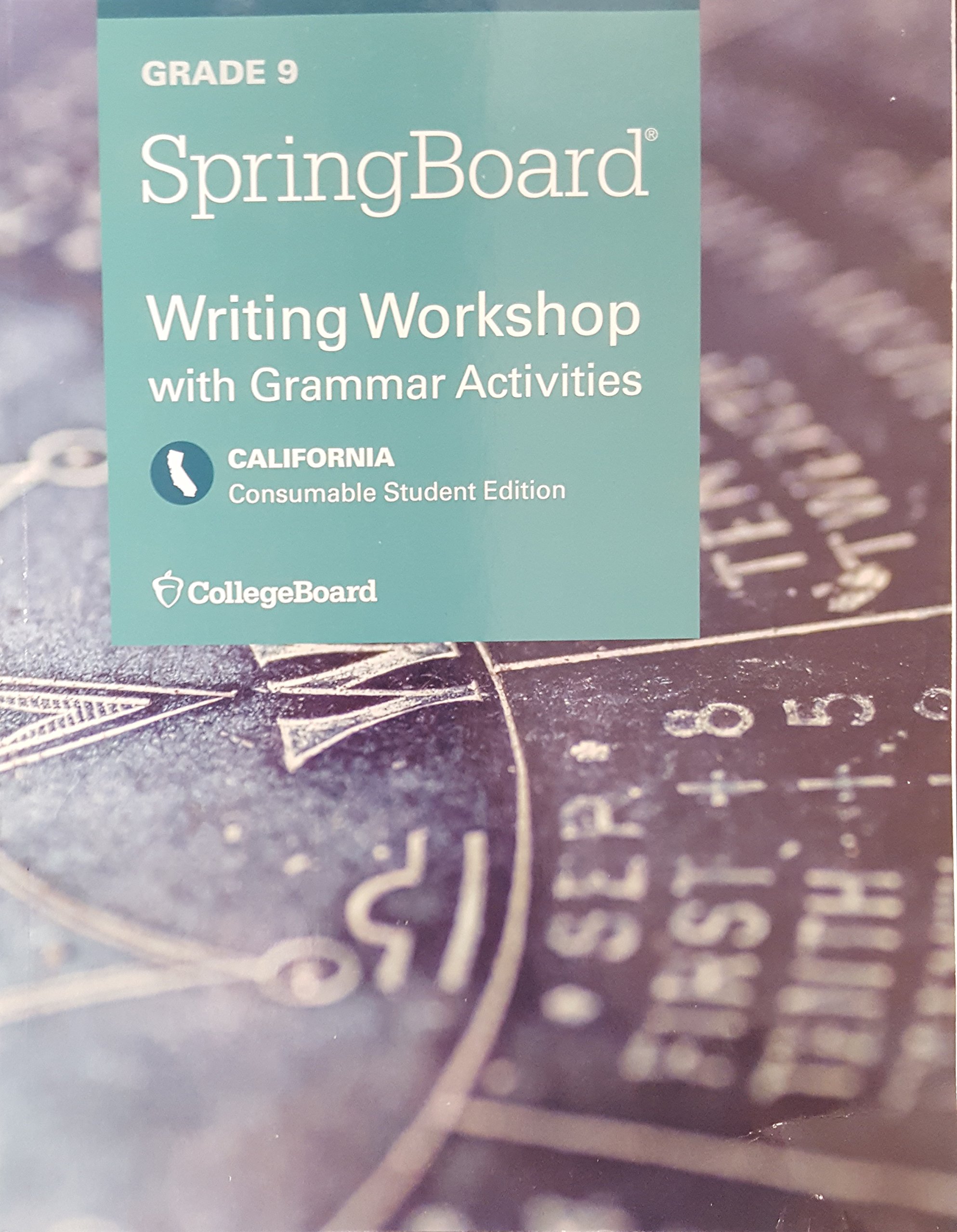 SpringBoard, Grade 9, Writing with Grammar Activities