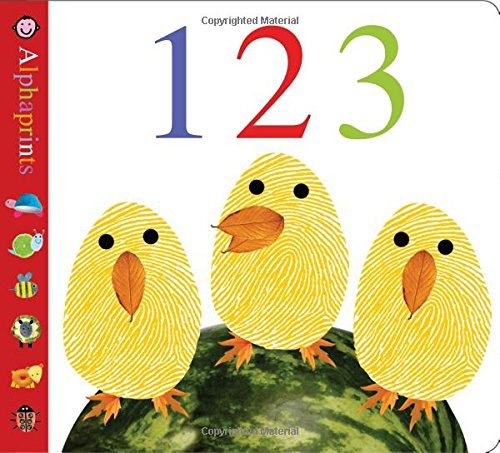 Alphaprints 123 (Alphaprints) by Roger Priddy (1-Jul-2014) Board book
