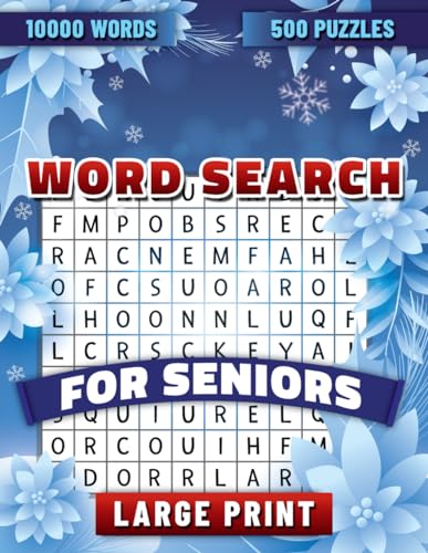 Simple Word Search for Seniors: Easy Large Print Activity Puzzle Book ...