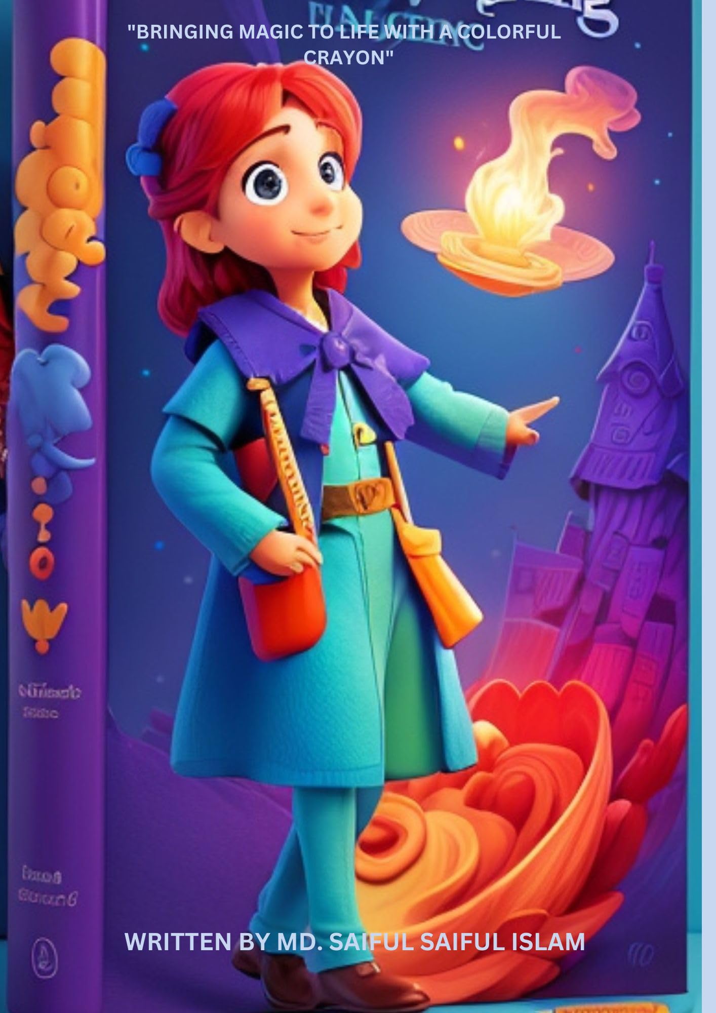 "Bringing Magic to Life with a Colorful Crayon" The Magic Crayon by Md