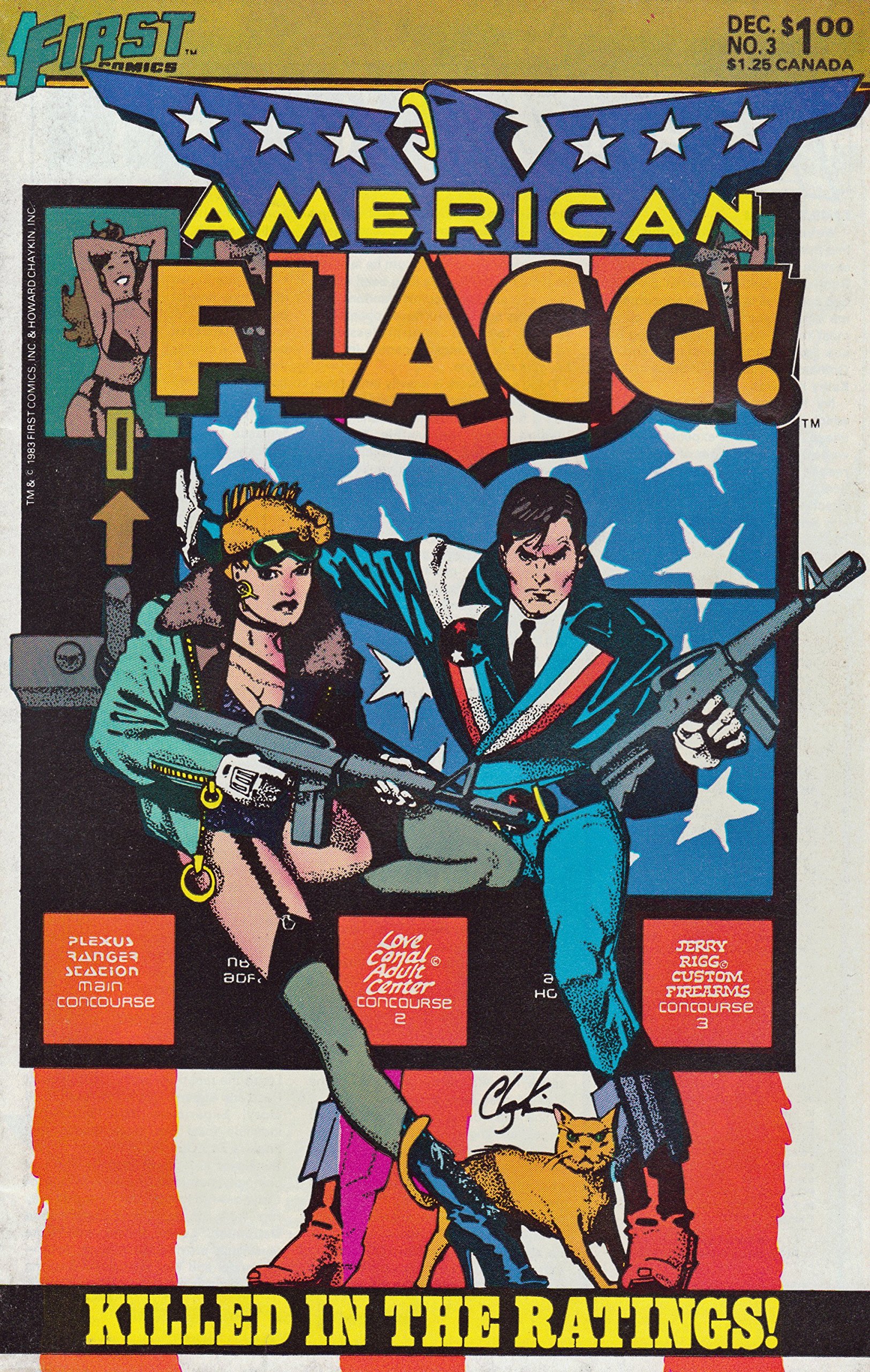 American Flagg! (Single Issues) book cover 2