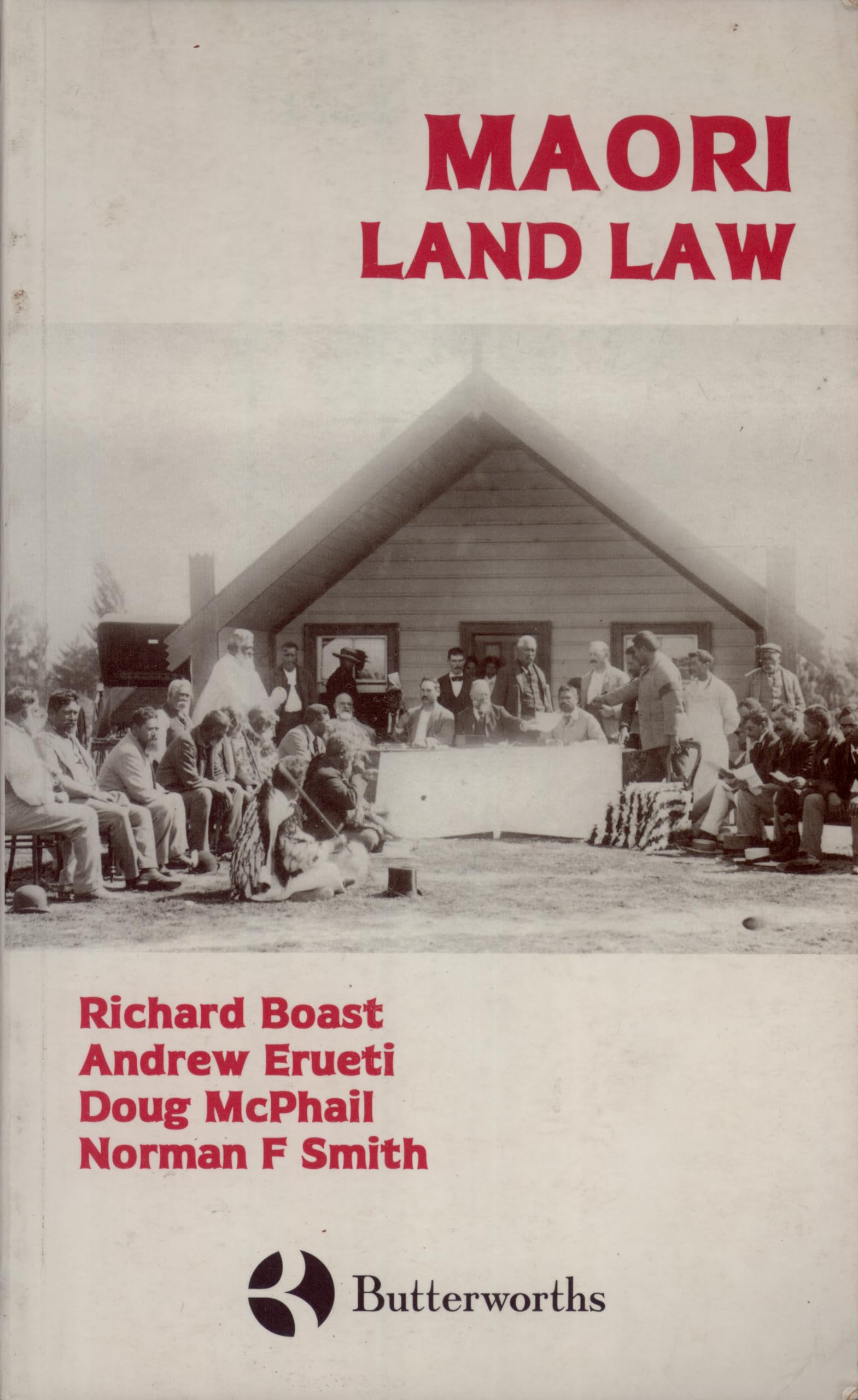 Maori Land Law by Richard Boast Goodreads