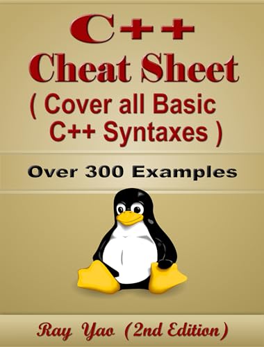 C++ Cheat Sheet, Syntax Quick Reference Handbook, by Table and Chart ...