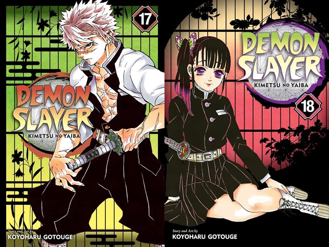 Demon Slayer: Kimetsu no Yaiba Vol 13-23 Books Collection Set by ...