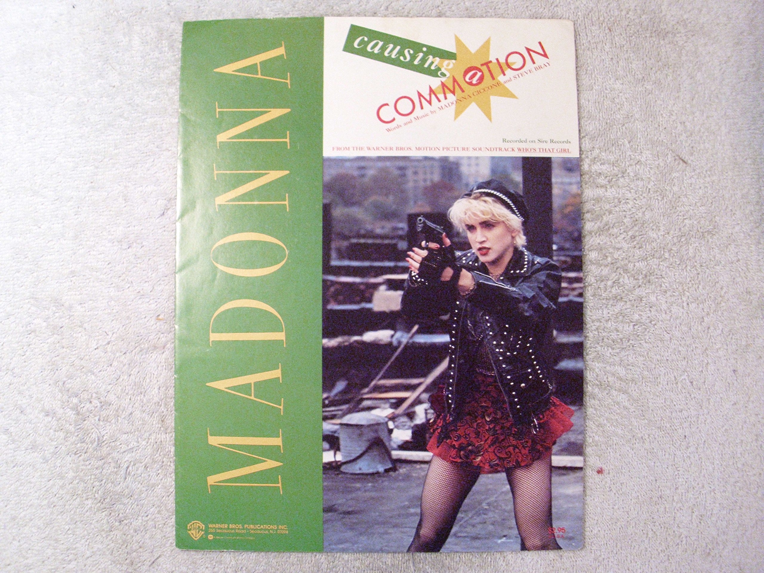 Madonna Causing A Commotion [Sheet Music] by Madonna Goodreads