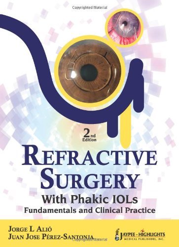 Refractive surgery with phakic