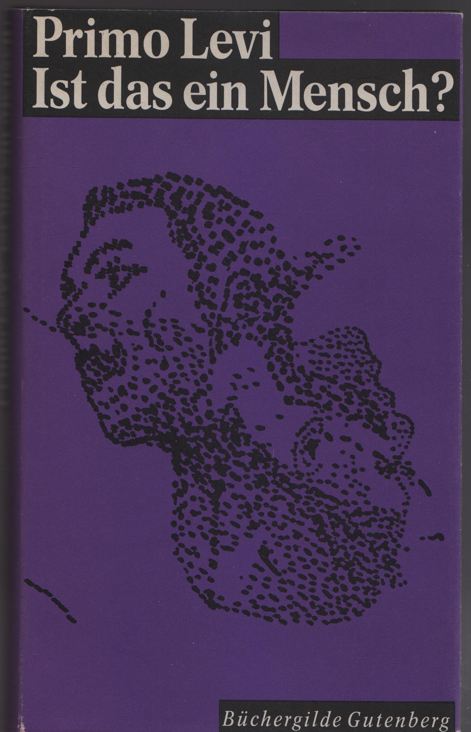 primo levi ist das ein mensch