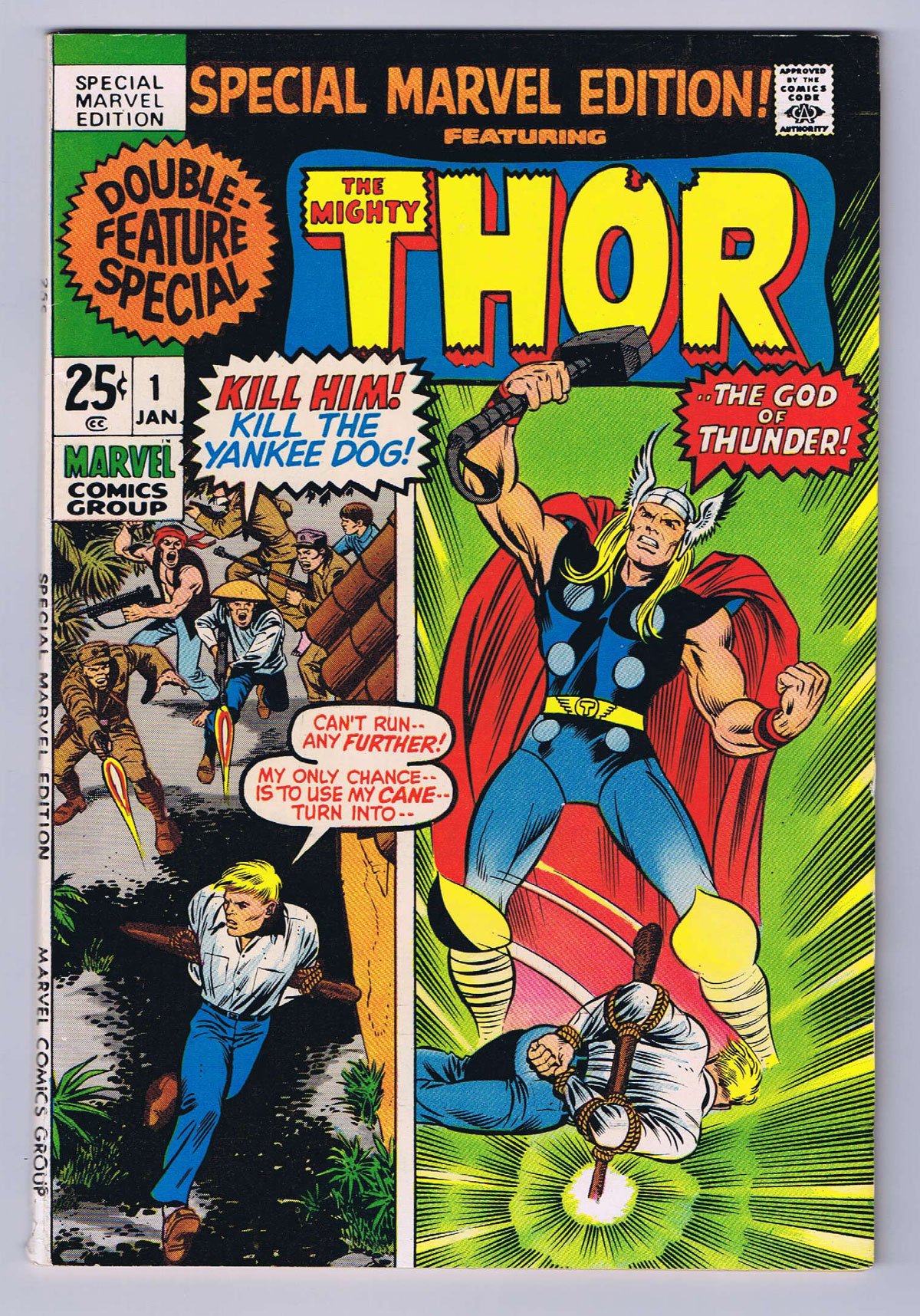 Special Marvel Edition (1971) book cover 1