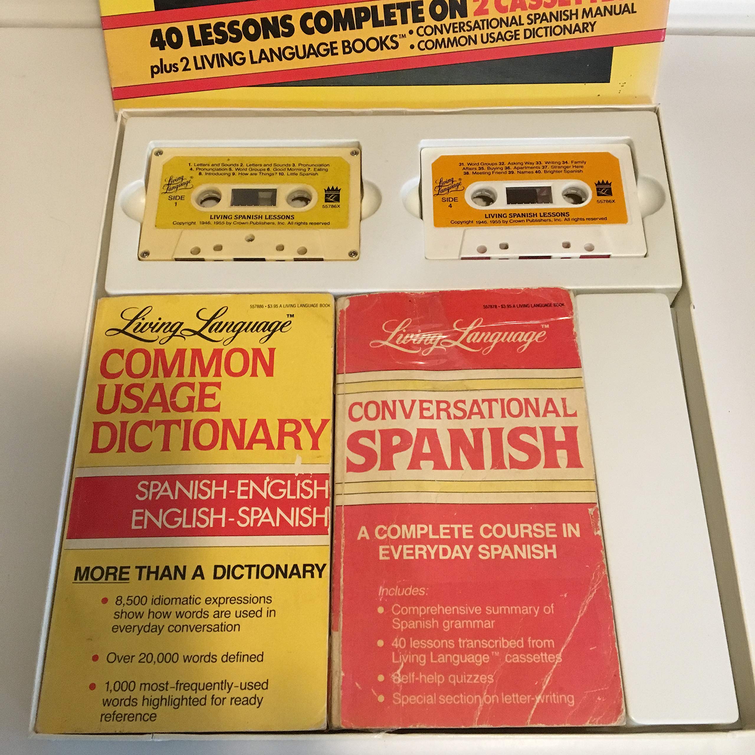 The Living Language Course Living Spanish. Complete living language course by Crown Publishers ...