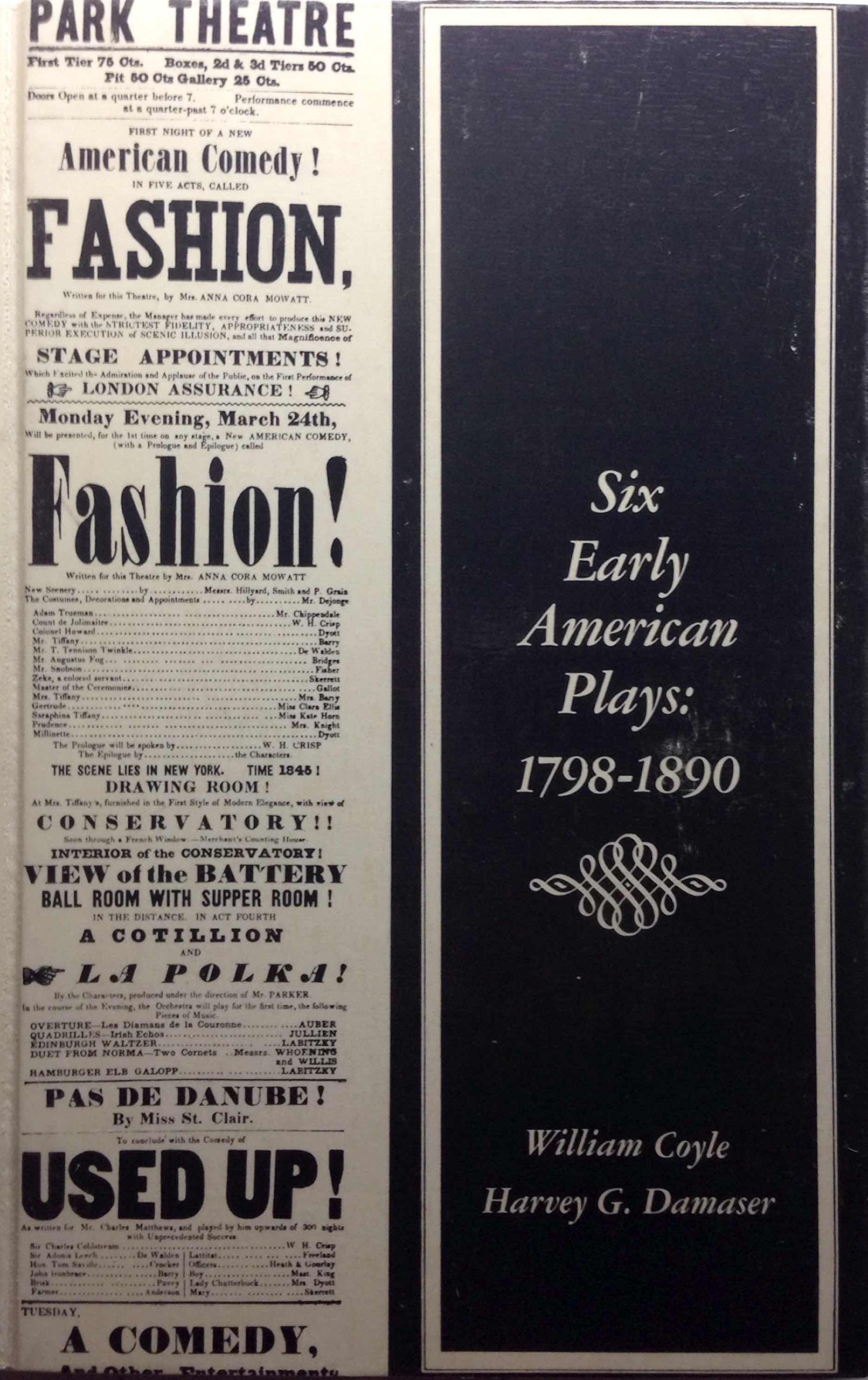 Six early American plays, 17981890 by William Coyle; Harvey G. Damaser Goodreads