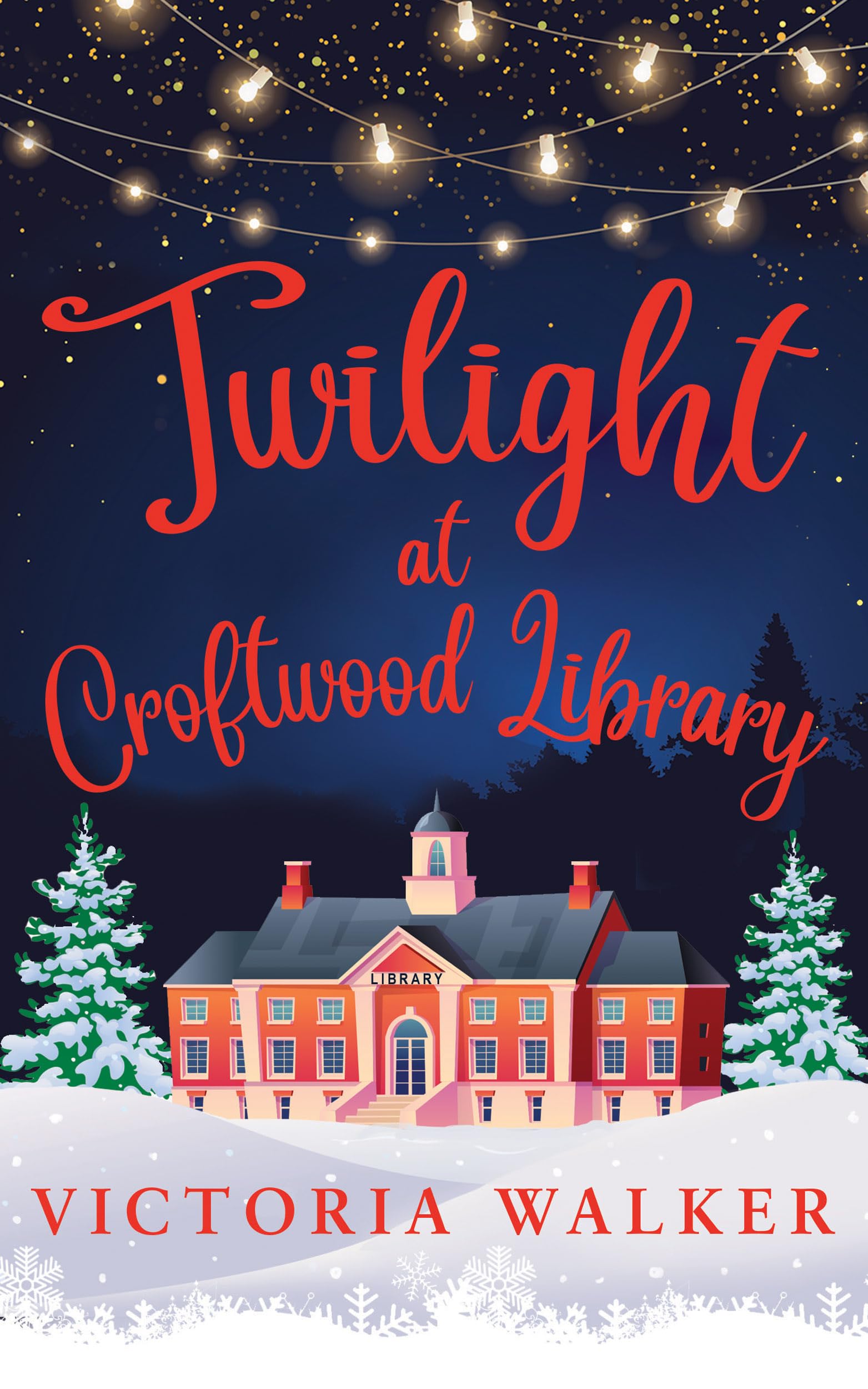 Twilight at Croftwood Library