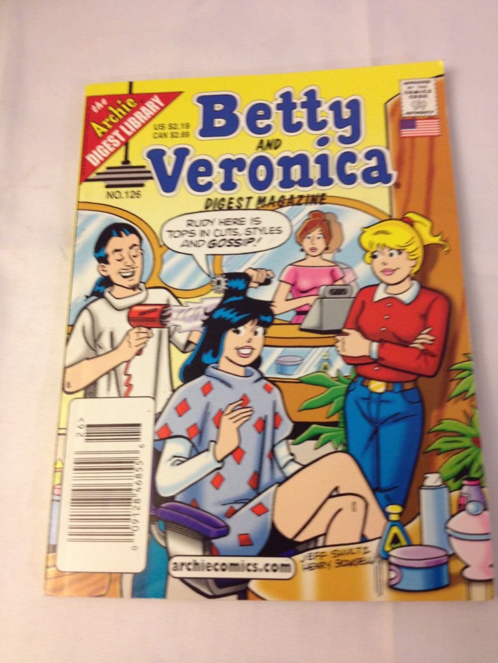 Betty and Veronica Digest Magazine, #126 book cover
