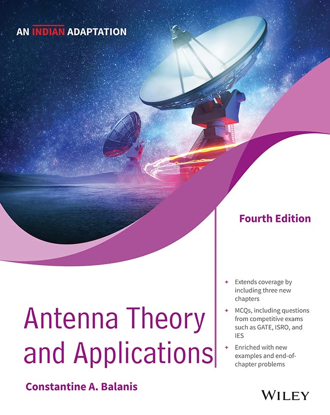 Antenna Theory and Applications, 4ed by Constantine A. Balanis Goodreads
