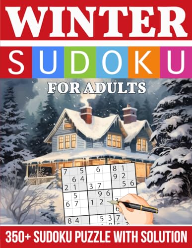 Winter Sudoku Puzzle For Adults, 350+ Sudoku Puzzle With Solution ...