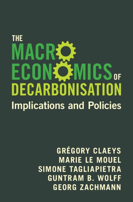 The Macroeconomics of Decarbonisation book cover