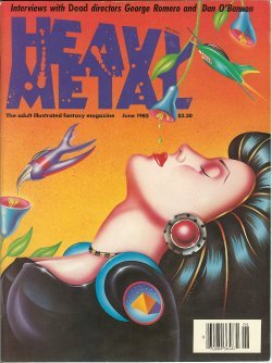 Heavy Metal, June 1985 book cover