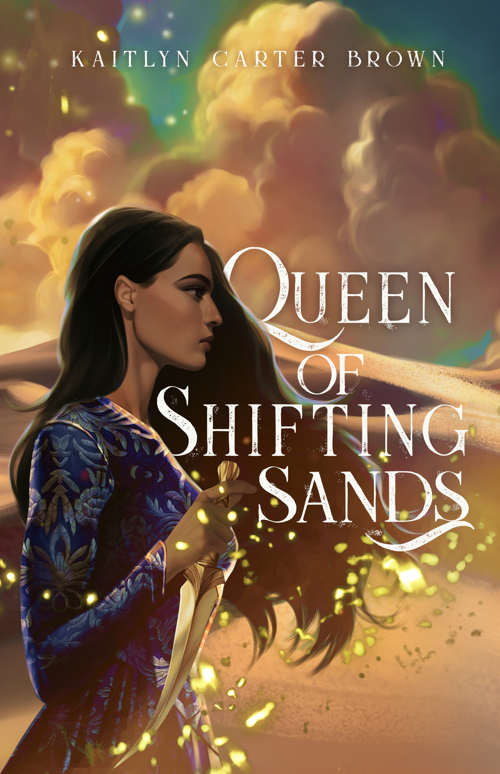 Queen of Shifting Sands: Epic desert fantasy with political intrigue and slow burn, closed door romance