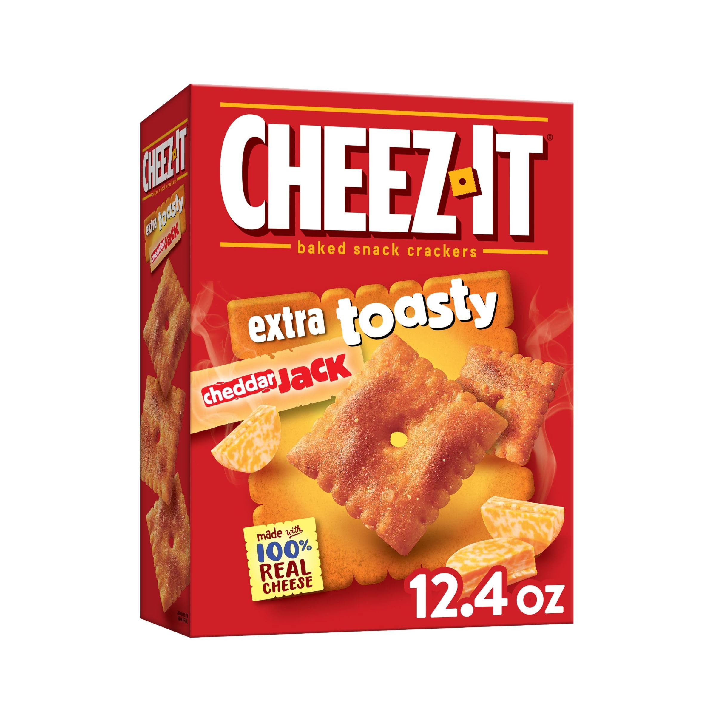 CheezIt Cheese Crackers, Baked Snack Crackers, Kids Snacks, Extra