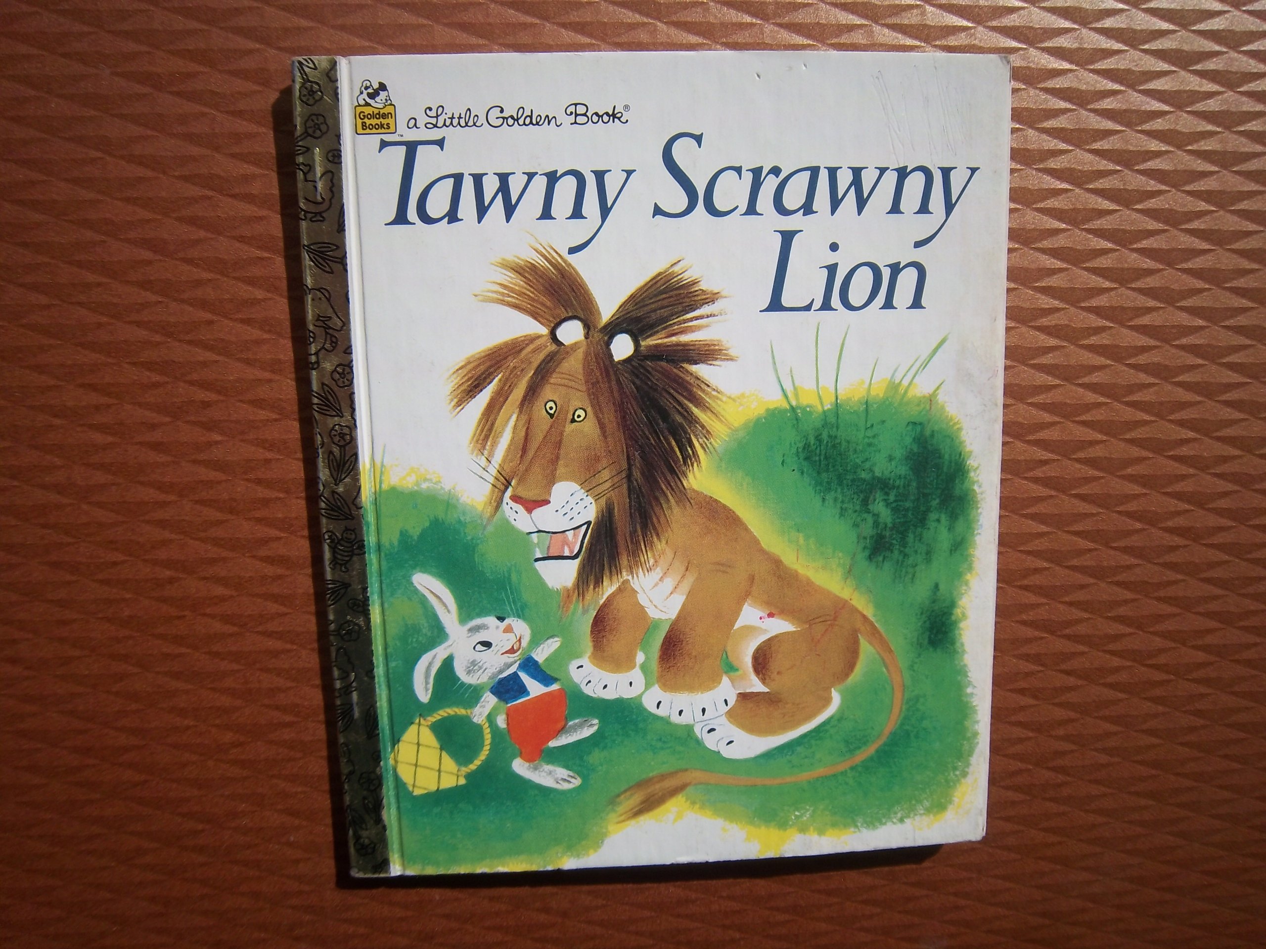 Tawny Scrawny Lion book cover