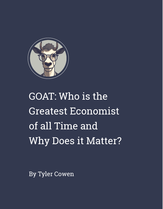 GOAT: Who is the Greatest Economist of All Time?