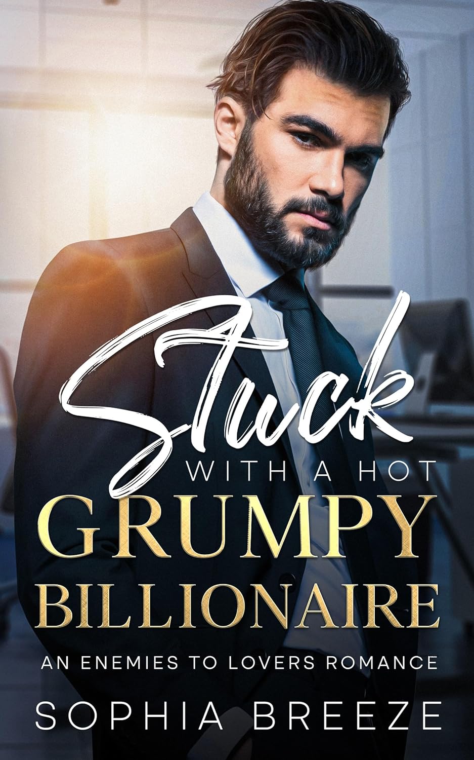 Stuck With A Hot Grumpy Billionaire by Sophia Breeze | Goodreads