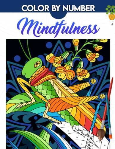 Printable Mindfulness Colour By Numbers Adults