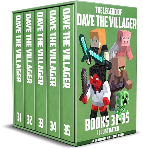 The Legend of Dave the Villager Books 31–35: An unofficial Minecraft series
