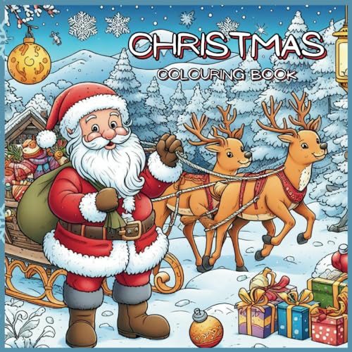 Christmas Colouring Book Fun, Original & Unique Festive Colouring
