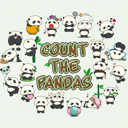 Count The Pandas Can you count all the Pandas? A Fun Activity Book For