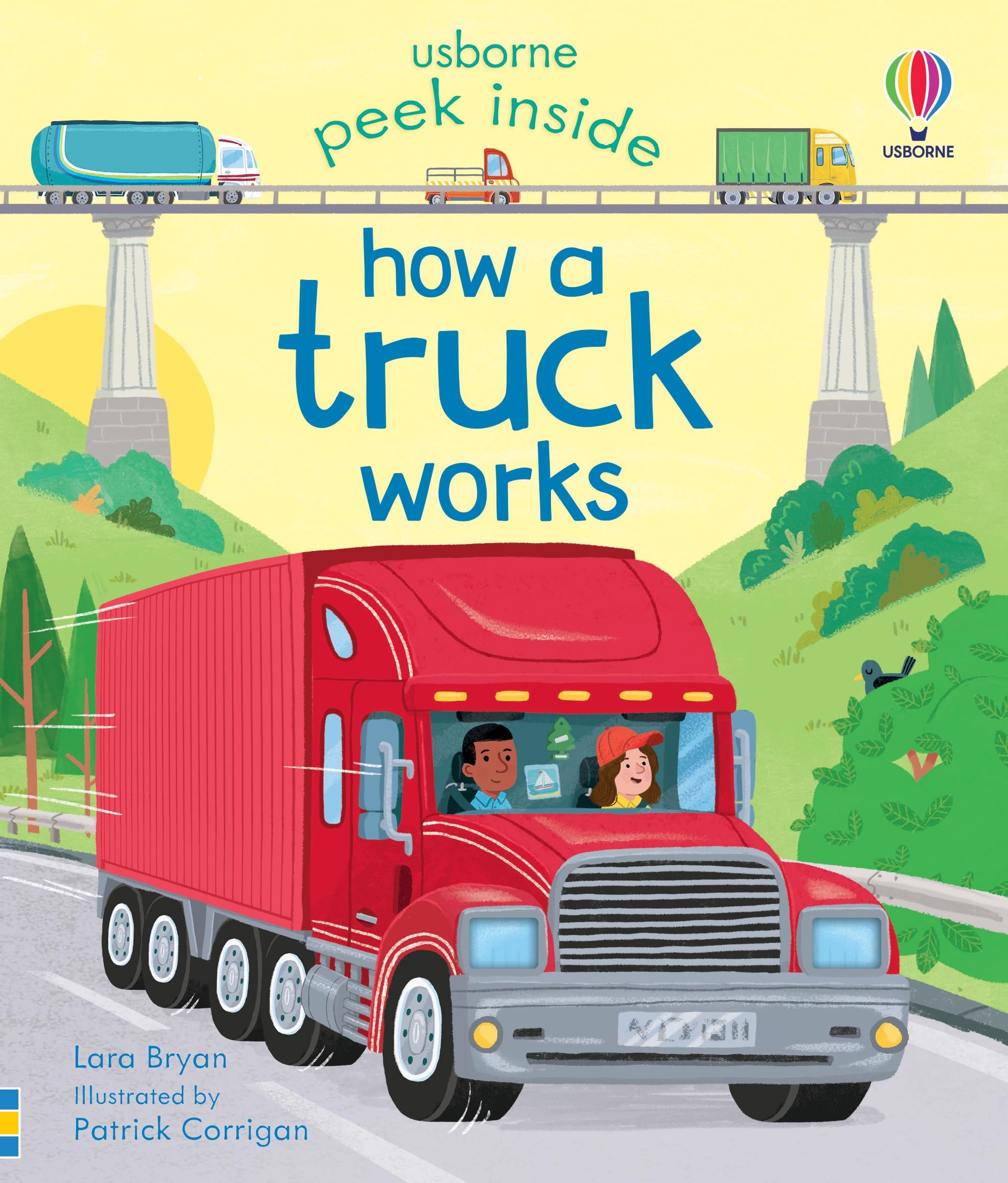 Peek Inside How a Truck Works book cover