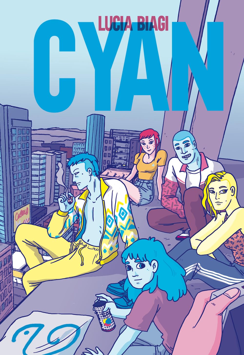 Cyan book cover
