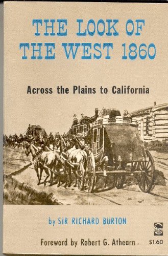 The Look of the West, 1860 book cover