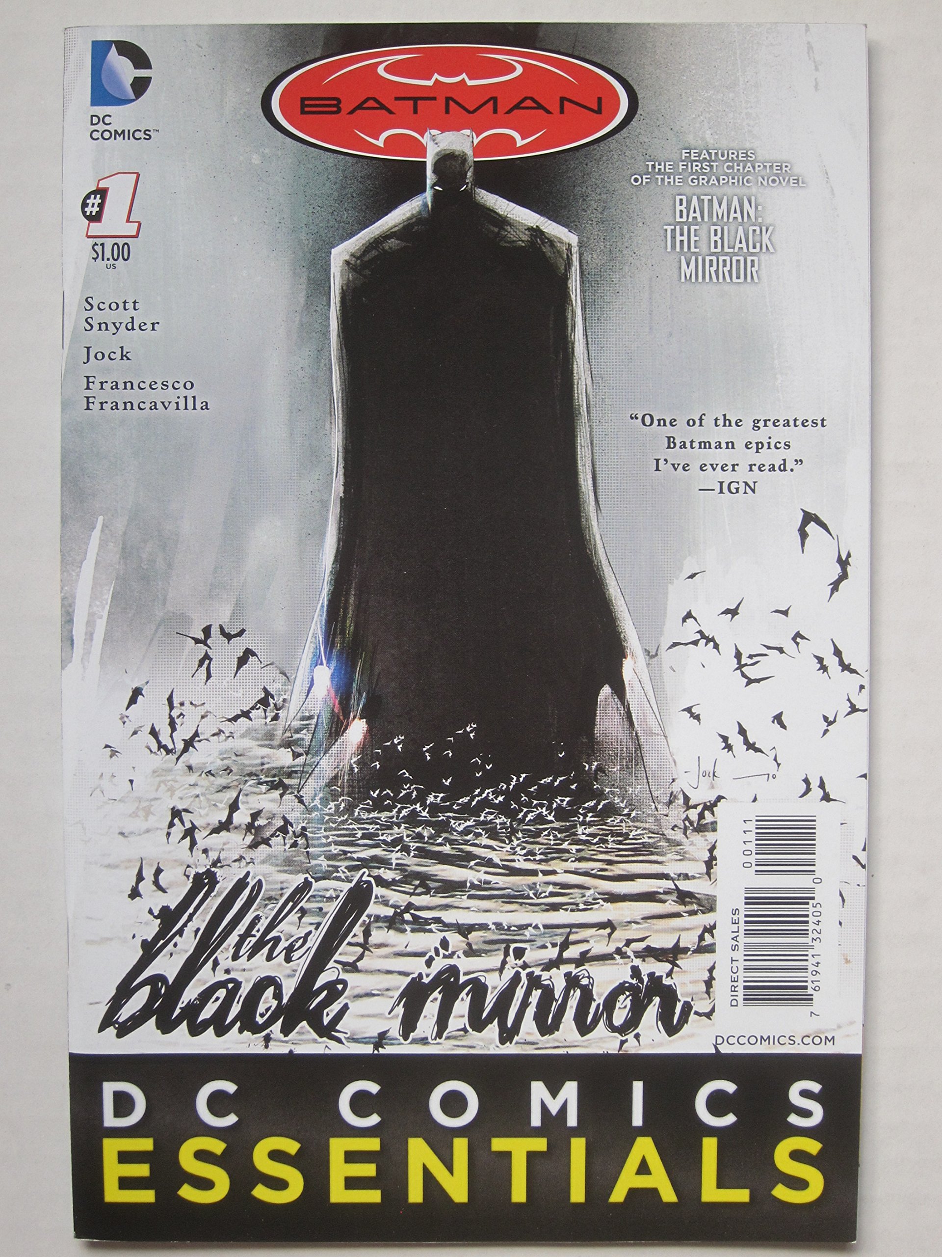 Essential Batman Comic Collection DC Comics Essentials: Batman: The Black Mirror. Special Edition #1 by ...