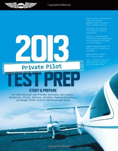 Private Pilot Test Prep 2013: Study & Prepare for Recreational and ...