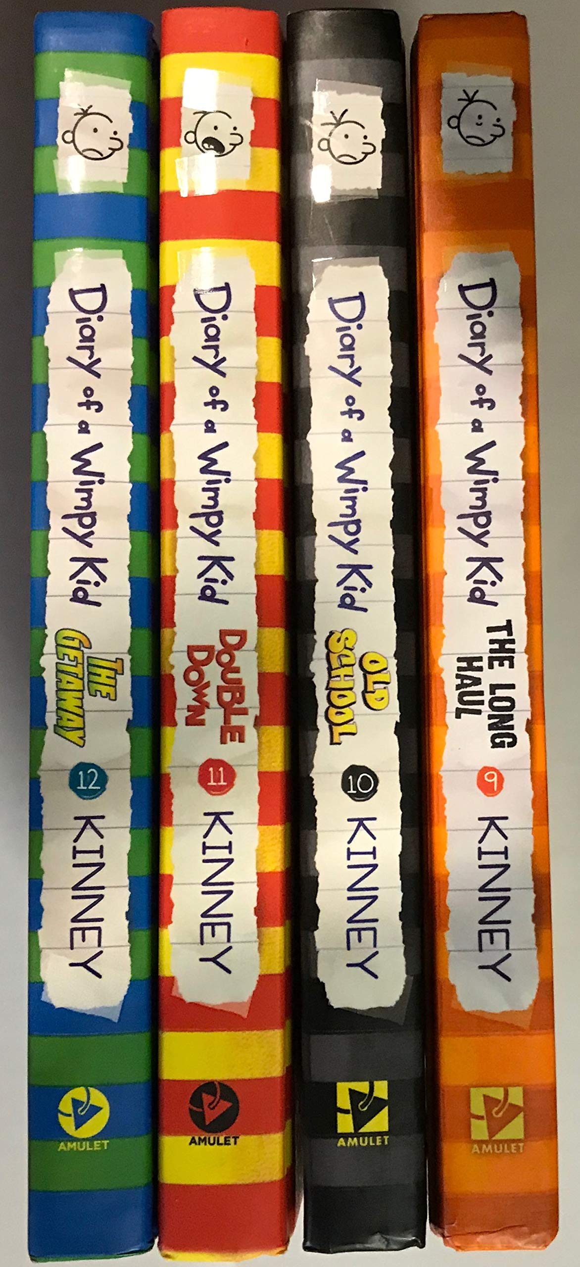Dairy of a Wimpy Kid Set 9-12: Long Haul/Old Scool/Double Down/The Getaway