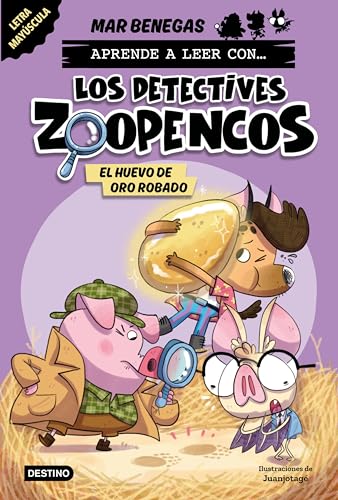 Aprende a leer con... Los detectives zoopencos! El huevo de oro robado