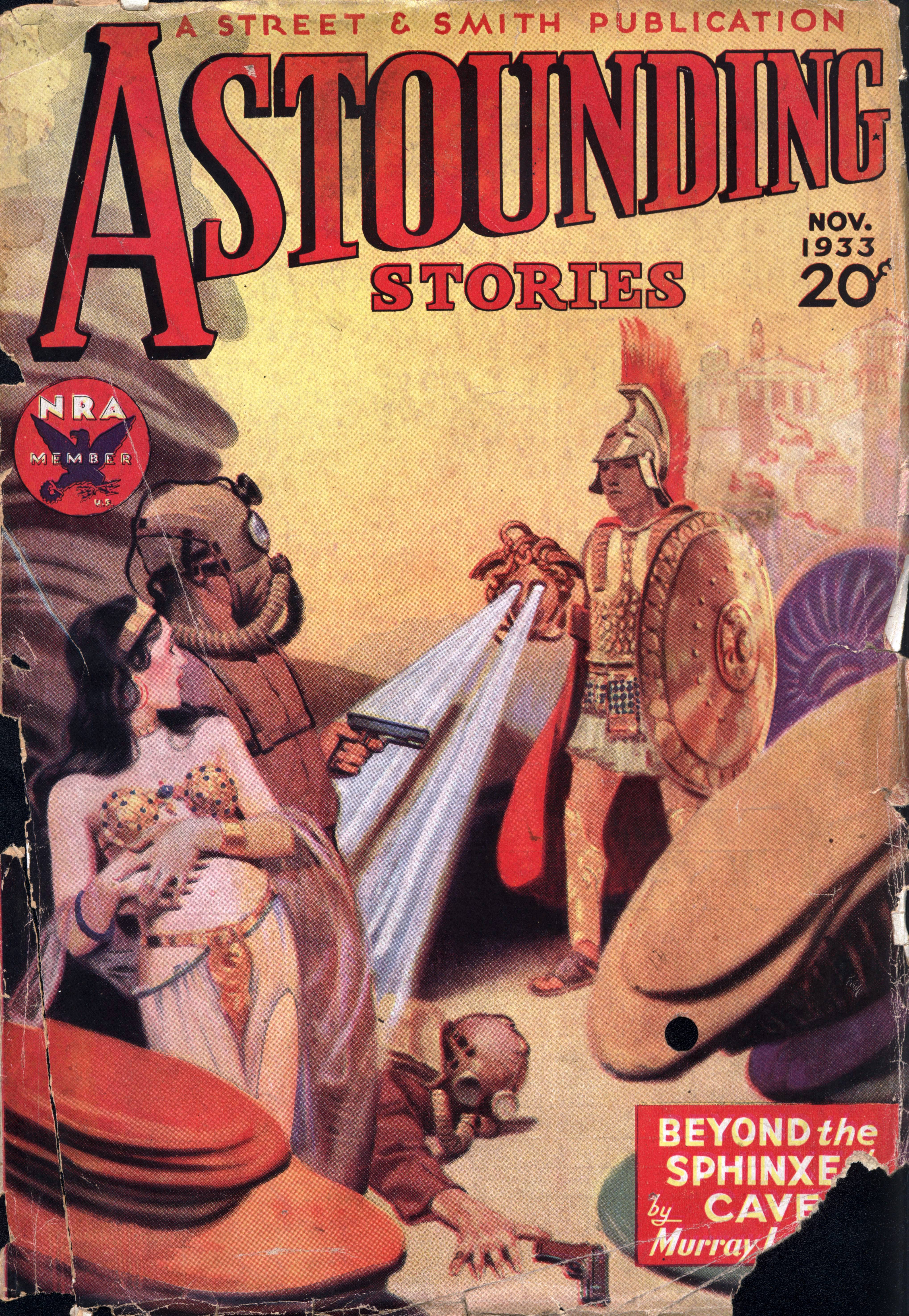 Astounding Stories, November 1933 book cover