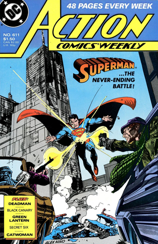 Action Comics (1938-2011) #611 book cover
